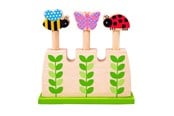 Babylegetøj - Bigjigs Wooden Garden Pop Up Animals - BJ057