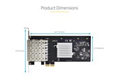 Netværksadapter (netkort, printserver mv.) - StarTech.com P041GI-NETWORK-CARD - P041GI-NETWORK-CARD