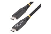 USB kabel - StarTech.com 1m (3.3ft) USB4 Cable USB-IF Certified USB-C Cable 40 Gbps - USB-C cable - 24 pin USB-C to 24 pin USB-C - 1 m - 1M-40G-USB4-CABLE