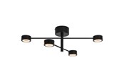 Lamper - Nordlux Clyde Flex 4-rail loftlampe, sort - 2412260103