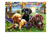 Puslespil - Ravensburger XXL - Puppy Picnic Floor - 12886