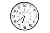 Boligindretning - Unilux CLOCK POP PL ULX BLACK + BATTERY - 400190878