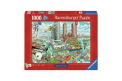 Puslespil - Ravensburger Jigsaw puzzle Fleroux Rotterdam 1000 pcs. - 120001034