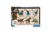 Puslespil - Clementoni Jigsaw Puzzle Super Color Jurassic World 104pcs. - 27179