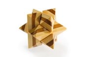Puslespil - Eureka 3D Bamboo Brain Puzzle Superstar 3D Puslespil - 52473124