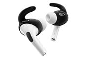 Hovedtelefoner/headset - KeyBudz Earbuddyz for Airpods Pro Gen 2 - Black - APP2_S4_BLK