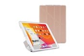 Tablet - Covers & Cases - Pipetto iPad 10.2" Metallic Origami case with TPU back - Rose Gold - P052-63C-7