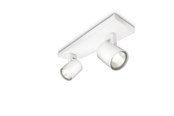 Lamper - Philips Runner 2-spotskinne, hvid - 915004328901