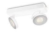 Lamper - Philips Clockwork spotskinne, 2x5W 2700K, hvid - 915004331001