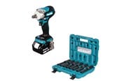 Skrue/Boremaskine - Makita DTW300TJX7 Cordless Impact Wrench Set - DTW300TJX7