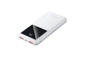 Powerbank - Vention Powerbank FHKW0.10000mAh Micro-USB USB-C 2xUSB-A 22.5W (white) Powerbank - Hvid - 10000 mAh - FHKW0