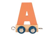 Børneværelse - Small Foot - Wooden Letter Train Polar - A - 12571