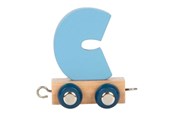 Børneværelse - Small Foot - Wooden Letter Train Polar - C - 12573