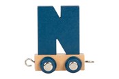 Børneværelse - Small Foot - Wooden Letter Train Polar - N - 12584