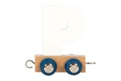 Børneværelse - Small Foot - Wooden Letter Train Polar - P - 12586
