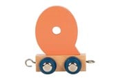 Børneværelse - Small Foot - Wooden Letter Train Polar - Q - 12587