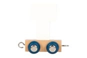 Børneværelse - Small Foot - Wooden Letter Train Polar - T - 12590