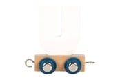 Børneværelse - Small Foot - Wooden Letter Train Polar - U - 12591