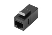 Netværkskabel - Lanberg keystone coupler - black - Sort - KSU5-3000