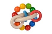 Babylegetøj - Eichhorn Baby Wooden Gripping Ring 3D - 100017040