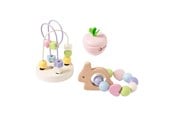 Babylegetøj - Classic World Wooden Baby Playset Mara 3pcs. - 10030