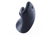Mus - Gembird Ergonomic 6-button wireless optical mouse - Ergonomisk mus - Optisk - 6 knapper - Sort - MUSW-ERGO-03