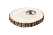Konstruktionslegetøj - Creativ Company Wooden Disc Tea Light Holder 14-16cm - 56563