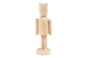 Konstruktionslegetøj - Creativ Company Wooden Figure with Crown 13cm - 56819