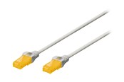 Netværkskabel - DIGITUS Professional patch cable - 2 m - grey - Grå - 2m - DK-1613-A-020