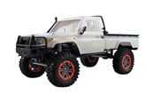Fjernstyret - Amewi AMX Rock RCX10B Scale Crawler Pick-Up 1:10 RTR White - 22432