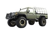 Fjernstyret - Amewi AMX Rock RCX8BS Scale Crawler Pick-Up 1:8 RTR Military Green - 22474