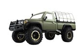 Fjernstyret - Amewi AMX Rock RCX8PS Scale Crawler Pick-Up1:8 RTR Military Green - 22475