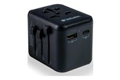 Mobil - Adaptere & Opladere - Verbatim UTA-02 power adapter - 24 pin USB-C USB BS 1362 - 20 Watt - 49544