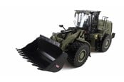 Fjernstyret - Amewi Hydraulic Wheel Loader G921H Full-Metal 1:16 RTR Green - 22543
