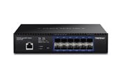 Switch - TRENDnet TL2-F7120 - switch - 12 ports - Managed - rack-mountable - TAA Compliant - TL2-F7120
