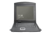 Skærm - 19" DIGITUS KVM console - Full HD (1080p) - 19" - DS-72221-3CH