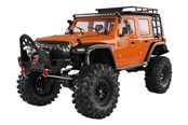 Fjernstyret - Amewi AMXRock Crosstrail Crawler 4WD 1:10 ARTR Orange-Metallic - 22656