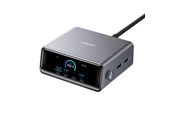 Mobil - Adaptere & Opladere - Anker Prime-Oplader (250 W, 6 Porte GaNPrime) – Sølv - A2345341