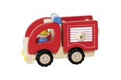 Trælegetøj - Goki Wooden Fire Truck - 55927