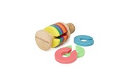 Køkkenredskaber - Kikkerland - Rainbow Wine Rings + Stopper (BA91) - BA91