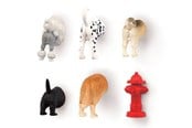 Boligindretning - Kikkerland - Dog Butt Magnets 6 Per Set - MG17
