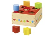 Babylegetøj - Goki Wooden Sorting Box Basic - 58580