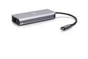 Dockingstation - C2G USB-C 4.0 6-in-1 Mini Docking Station with HDMI USB-A Ethernet and USB-C 85W- 8K 60HZ - docking station - USB-C / Thunderbolt 3 - HDMI - 1GbE - C2G54551