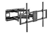 Vægbeslag, AV-Beslag & AV-Møbler - Gembird mounting kit - for LCD / LED display - full motion - black - Maks 120 kg - Maks størrelse 120 " - WM-120ST-01