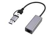Netværksadapter (netkort, printserver mv.) - Gembird Cablexpert - network adapter - USB 3.1 Gen 1 - 10/100/1000/2500Base-T x 1 - A-USB3AC-LAN2G-01