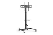 Vægbeslag, AV-Beslag & AV-Møbler - TECHLY cart - for LCD TV - with shelf - black - Maks 40 kg - Maks størrelse 70" - ICA-TR228