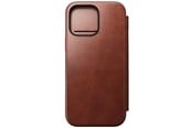 Mobil - Covers & Cases - Nomad Modern Leather Folio - iPhone 16 Pro | Olde Dublin | Horween - NM01398585