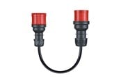 Elbil ladere - go-e Adapter Gemini flex 11 kW til CEE rød 32 A - CH-04-32