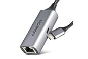 Netværksadapter (netkort, printserver mv.) - AXAGON ADE-TXPD USB-C Gigabit Ethernet Adapter Power Delivery 100W - ADE-TXPD