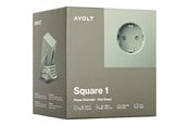 Afbrydermateriel - AVOLT Square 1 with 30W Dual USBC & Magnetic base 1.8m Oak Green - SQ1-EUFC20-18OG